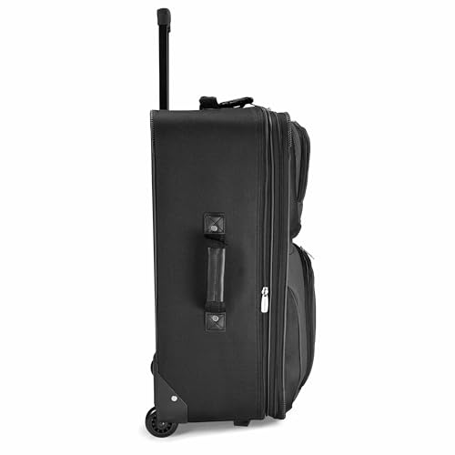 Travel Select Amsterdam Softside Expandable Luggage with Rolling Wheels, Gray, 4-Piece Set (15/21/25/29) - color: Gray, size: 4-Piece Set (15/21/25/29)