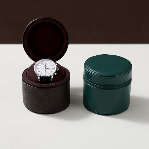Oirlv Single Watch Travel Case Green - color: Green