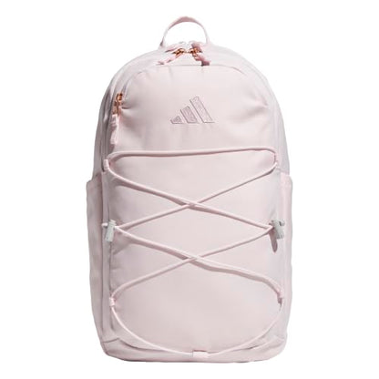 adidas Amplifier School Backpack 27L - color: Distilled Pink/Dual Lilac Purple/Bungee