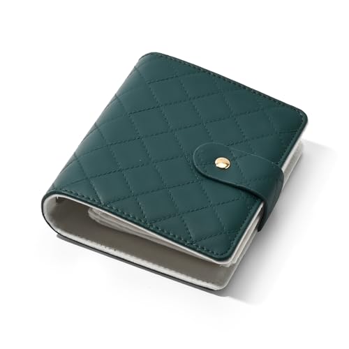 Oirlv Travel Jewelry Organizer Book Blue-Green - color: Blue-Green
