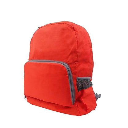 25L Backpack Packable Foldable Ultra Lightweight Water Resistant Durable Camping Outdoor Mountaineering Riding Travel Daypack (Orange)