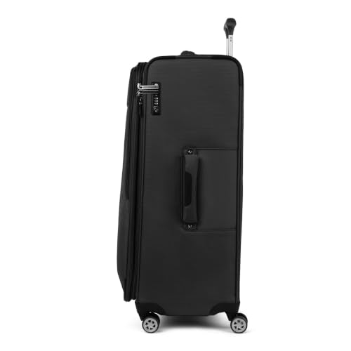 Travelpro 29" Softsided Checked Luggage, Expandable, TSA Lock, Jet Black - color: Jet Black, size: 29-Inch Checked-Large