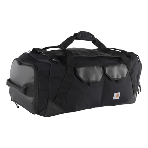 Carhartt Heavy-Haul Nylon Duck 75L Duffel Black - color: Black, style: 75l