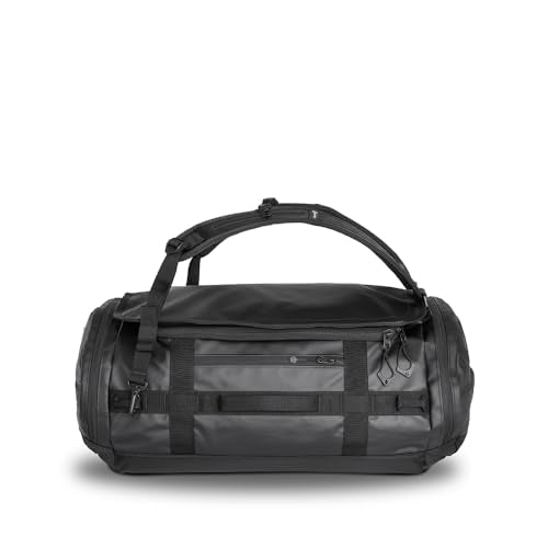 WANDRD CARRYALL 30L Travel Duffel Bag, Black, Backpack Straps - color: Black, size: 30L