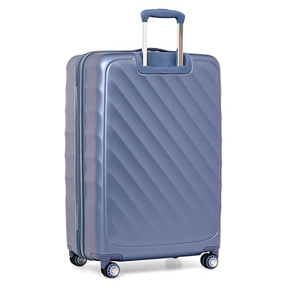 Traveler's Choice Elm 2PC Hardside Spinner Luggage Set - Matte Navy - color: Matte Navy, size: 2-Piece Set