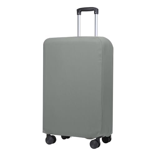 PATIKIL Luggage Cover 19-21 Inch Gray Scratch-Resistant Washable Elastic - color: Gray, size: 19-21 inch