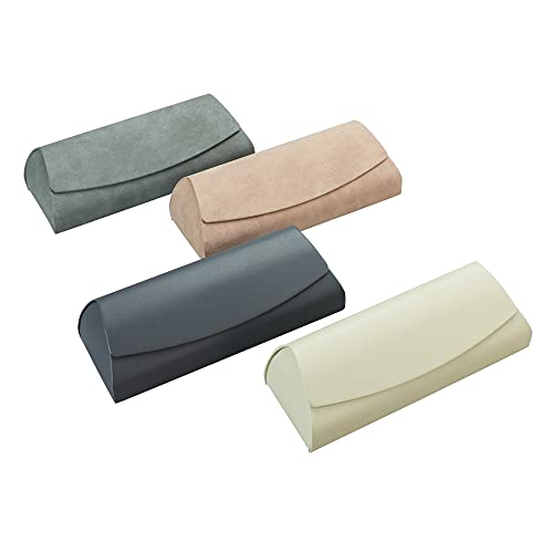 VisionGlobal Hard Shell Eyeglass Case for Eyeglasses and Sunglasses for Men/Women and Kids - color: 643_black