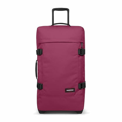 EASTPAK 78L Tranverz M – Medium Softside Checked Luggage, Wine Burgundy - color: Wine Burgundy, size: 78 Liter Checked Bag