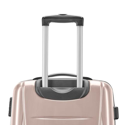 Samsonite Winfield 2 Hardside Expandable Luggage with Spinner Wheels, Artic Pink, Checked-Medium 24-Inch - color: Artic Pink, size: Checked-Medium Spinner