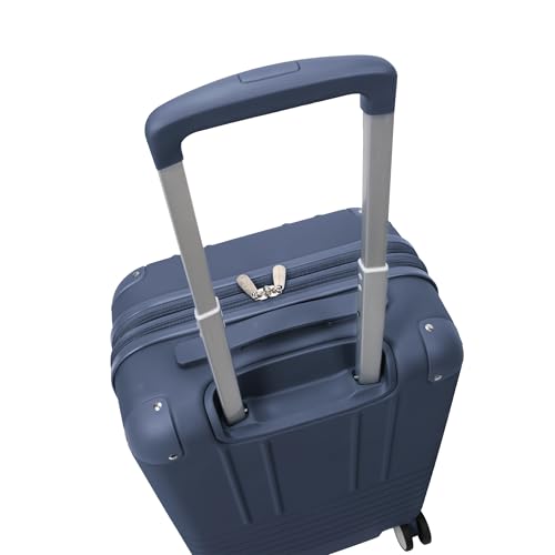 Jessica Simpson Countryside 21" Expandable 8-Wheel Spinner Carry On Luggage Suitcase, Oceanview - color: Oceanview, size: Carry-On