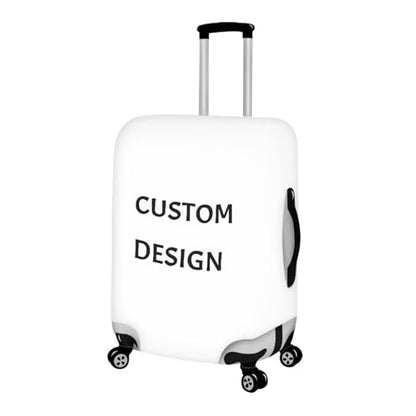BIGCARJOB Custom Design Elastic Luggage Cover Personality Suitcase Cover for 26-28inch - color: 1 Customize, size: L(26"-28"cover)