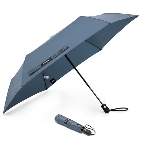G4Free 40 Inch Travel Compact Umbrella Mini Sun UV Protection Umbrella - color: Navy Blue