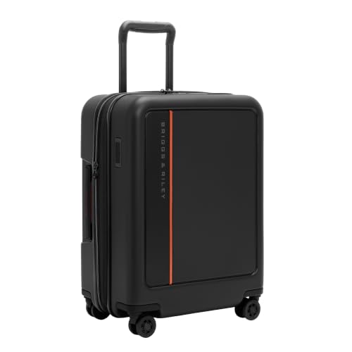 Briggs & Riley ZDX Global 21 Inch Carry-On Expandable Spinner, Black - color: Black, size: 21" Hardside Carry-On