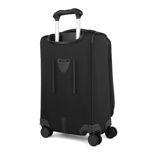 Travelpro VersaPack+ Softside Carry-On Luggage Suitcase, Black, 21-Inch - color: Black, size: Carry On