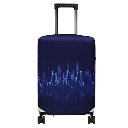 HYPER VENTURE Travel Luggage Cover Suitcase Protector Fits 23-26 Inch, M - color: Nightscape, size: M