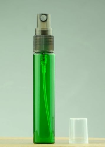 20 Pack Set 10ML Protable Refill Bulk Atomizer Spray Travel Perfume Bottle Hydrating Empty Bottle (Green) - color: Green