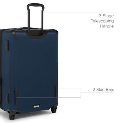 TUMI - Aerotour 4 Wheel Expandable Luggage - Men's and Women's Lightweight Business and Leisure Travel Suitcase - 26" Medium Expandable Checked, Navy - color: Navy, size: 26" Short Trip Expandable Packing Case