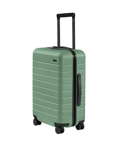 Away The Carry-On Luggage, 22-inch Lightweight Hardside Spinner Suitcase - color: Sea Green