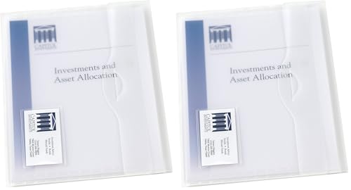 Avery Translucent Document Wallet, Clear Travel Document Organizer, Holds up to 50 Pages (72278), 1 Cover (Pack of 2) - size: 1 wallet (Pack of 2)