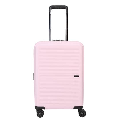 TRIPS AXIS 20-Inch Carry-On Lightweight Durable Hardside 8-Wheel Spinner Cabin Size Luggage, Lilac - color: Lilac, size: CARRY ON