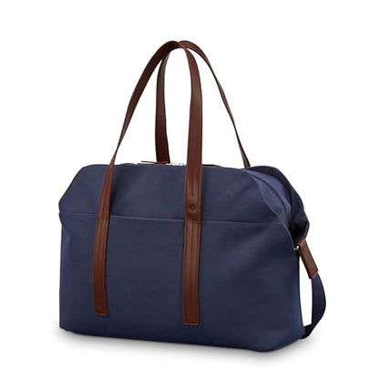 Samsonite Virtuosa Weekender Duffel Overnight Bag with Laptop Computer Sleeve - color: Navy