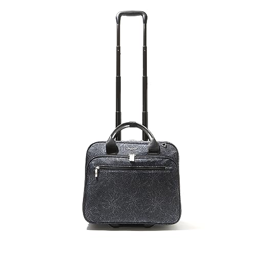 Baggallini Women's 2 Wheel Tote - color: Midnight Blossom Print