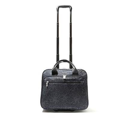 Baggallini Women's 2 Wheel Tote - color: Midnight Blossom Print