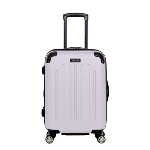Kenneth Cole REACTION Renegade Luggage Expandable 8-Wheel Spinner Lightweight Hardside Suitcase, Orchid Ice, 20-Inch Carry On - color: Orchid Ice, size: 20-Inch Carry On