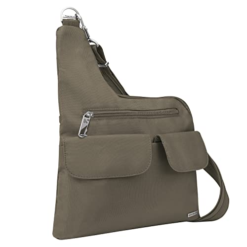 Travelon Anti-Theft Classic Crossbody Bag - color: Nutmeg