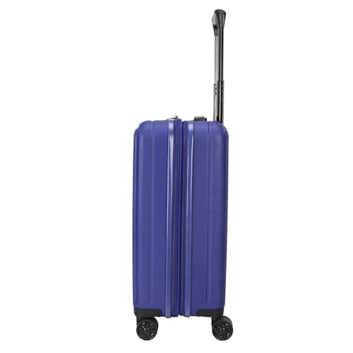 TRIPS AXIS 20-Inch Carry-On Lightweight Durable Hardside 8-Wheel Spinner Cabin Size Luggage, Navy - color: Navy, size: CARRY ON