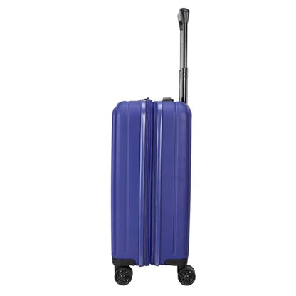 TRIPS AXIS 20-Inch Carry-On Lightweight Durable Hardside 8-Wheel Spinner Cabin Size Luggage, Navy - color: Navy, size: CARRY ON
