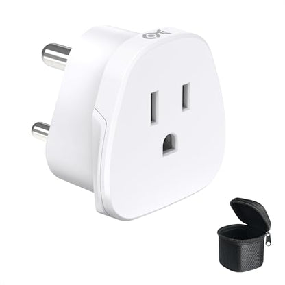 Cable Matters Type D Travel Adapter, US to India Plug Adapter - style: India/Nepal