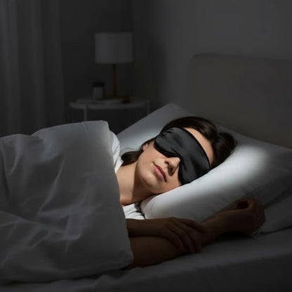 TONDAZHIYO Sleep Eye Mask, 5 Pack Blackout Blindfold, Soft Comfortable Eye Cover for Women Men, Night Travel Nap Yoga (5)