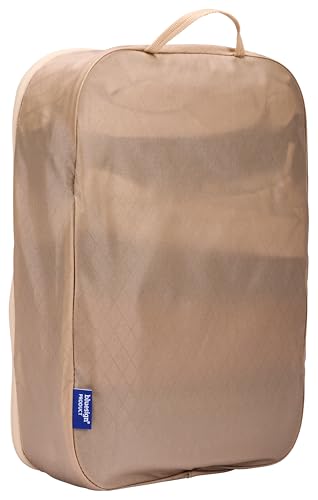 Thule Packing Cube, Size Medium, Transparent Fabric, Organize Shirts, Pants, Sweaters, Easy to Pack - color: GENTLE BEIGE, size: Medium, style: Single