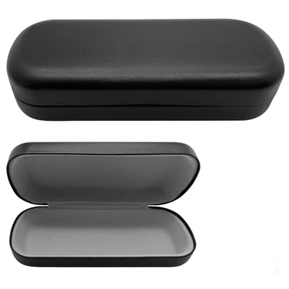 Eyeglasses Cases for Glasses, Clip-on, Sunglasses, Reading Glasses - color: Black-2