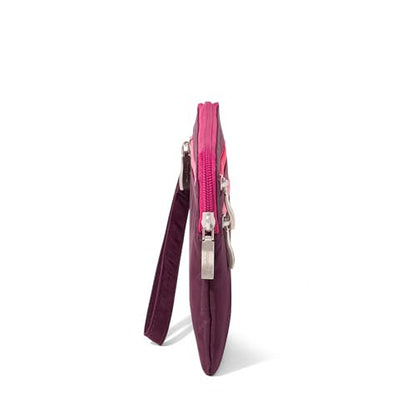 Baggallini Women's Rfid Currency Organizer Wristlet - color: Mulberry