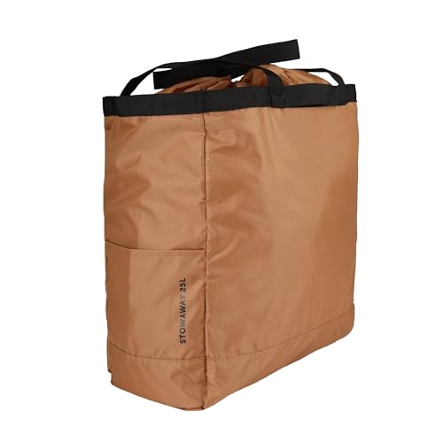 Eddie Bauer Stowaway Packable Tote Bag - color: Tobacco