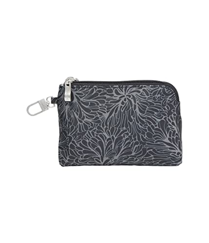 Baggallini On the Go Daily RFID Pouch - color: Midnight Blossom Print