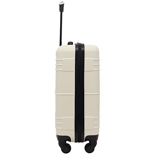 Travelers Club 22" Richmond Spinner Carry-On Luggage, Bone - color: Bone