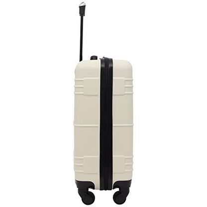 Travelers Club 22" Richmond Spinner Carry-On Luggage, Bone - color: Bone