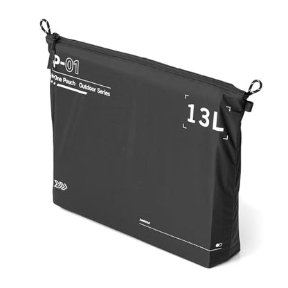 AMBITFUL AP-01 Water-Resistant Organizer Pouch, 17.7''x12.9'',13L,Black - size: XL（13L）