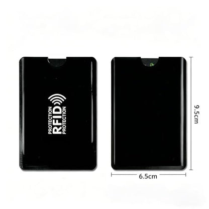 30 Pack RFID Blocking Sleeves, Credit Card Protector Holders for Contactless Cards - color: Black