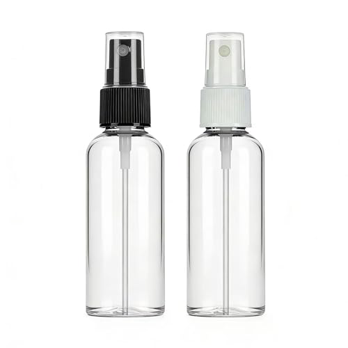 1 Oz Travel Spray Bottles, Thickened Reusable Refillable Plastic Sprayers 2 Pack
