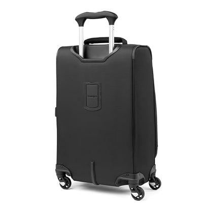 Travelpro Maxlite 5 Softside Carry-On Luggage Spinner, Black, 21-Inch | Expandable With 4 Wheels, Lightweight & Versatile Travel Design, Men & Women - color: Black, size: Carry-on 21-Inch