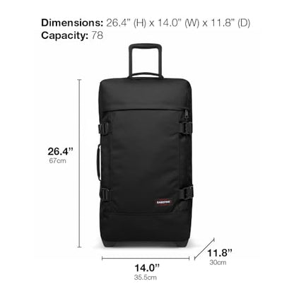 EASTPAK 78L Tranverz M – Medium Softside Checked Luggage, Ultra Marine - color: Ultra Marine, size: 78 Liter Checked Bag
