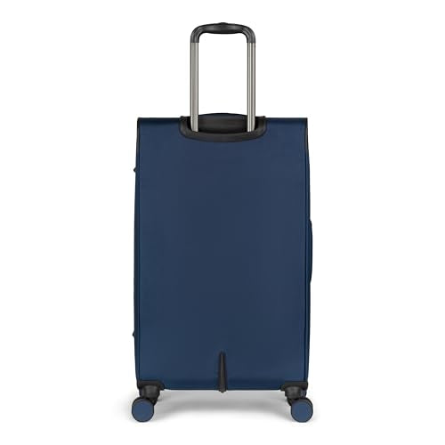 Quiksilver Buxton Suitcases Softside Expandable Luggage with Spinner Wheels, Large 3-Piece Set (20/26/30) (Navy) - color: Navy