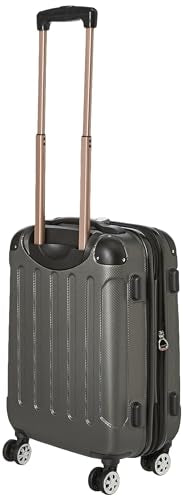 Rockland London Hardside Spinner Wheel Luggage, Carry-On 20", Grey - color: Grey, size: Carry-on 20"