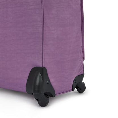 Kipling Women's Darcey Large 29-Inch Softside Checked Rolling Luggage, 360 Degree Spinning Wheels