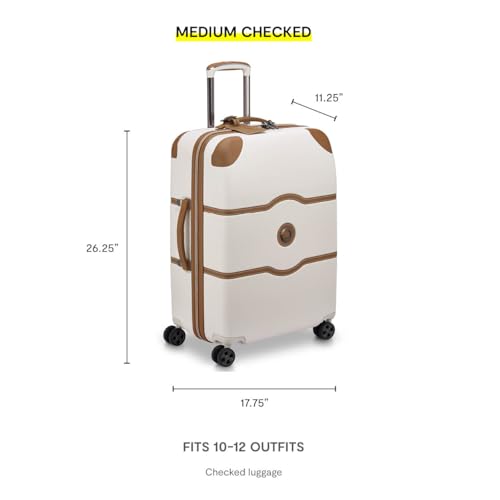 DELSEY PARIS Chatelet Air 2.0 Hardside Luggage with Spinner Wheels, Chocolate Brown, 3 Piece Set, (19/24/28) - color: Chocolate Brown, size: 3 Piece Set (19/24/28)