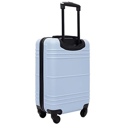 Travelers Club 22" Richmond Spinner Carry-On Luggage, Blue - color: Blue